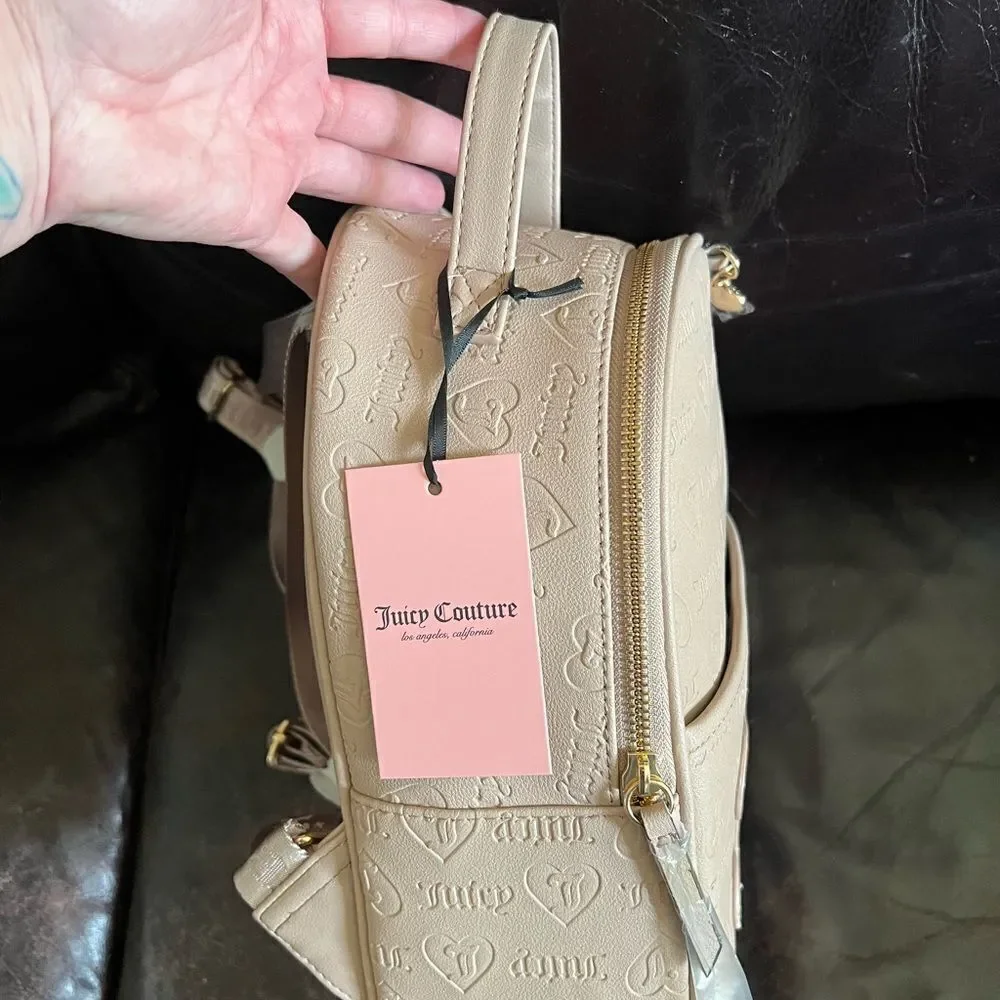 Juicy Couture Tan Backpack